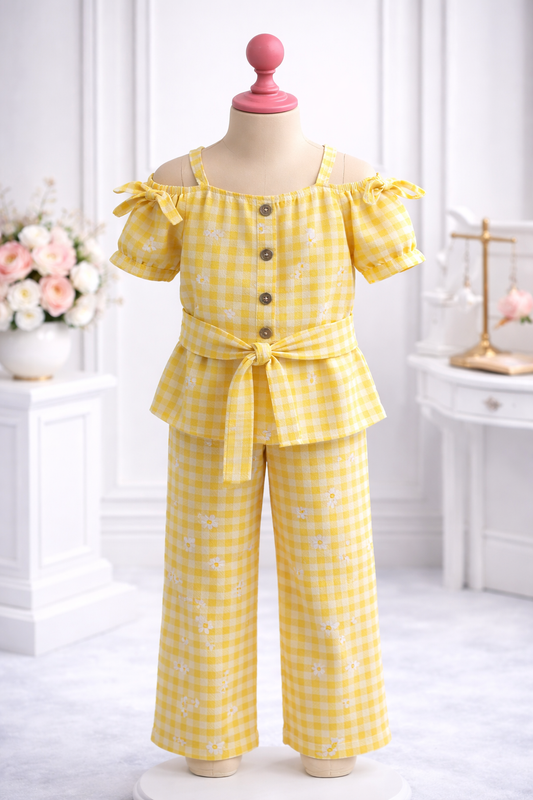 Checkered Yellow