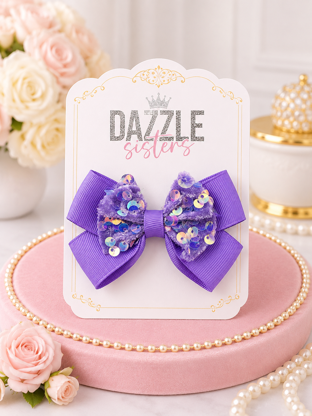 Purple Bow