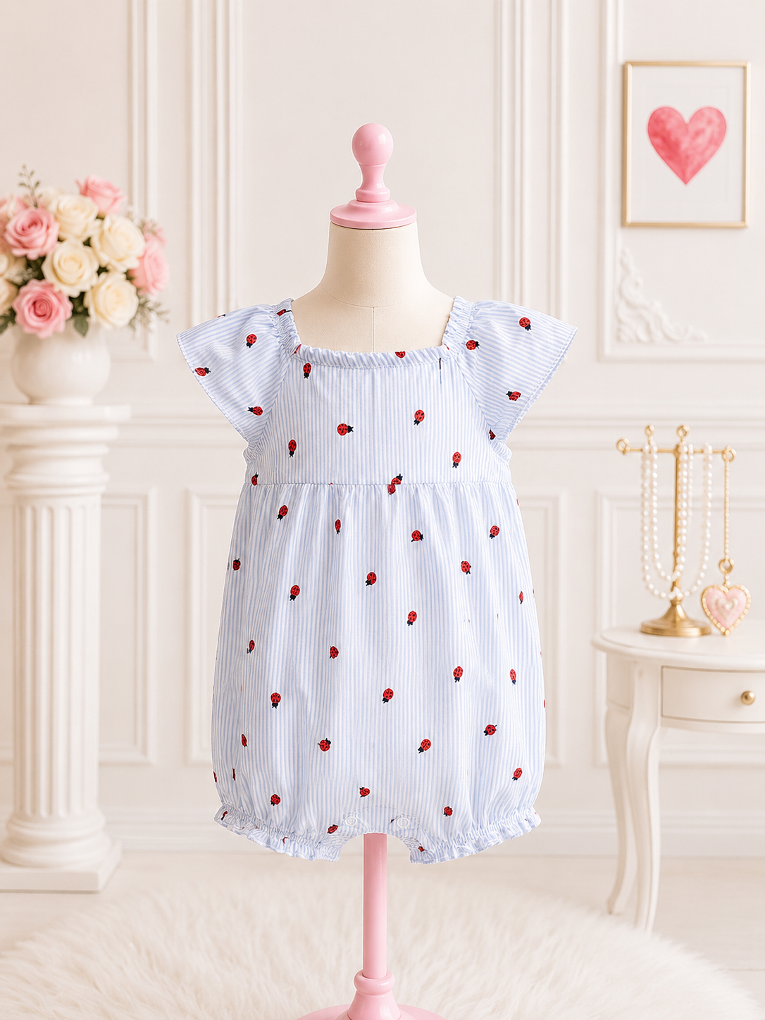 Lady Bug Stripes