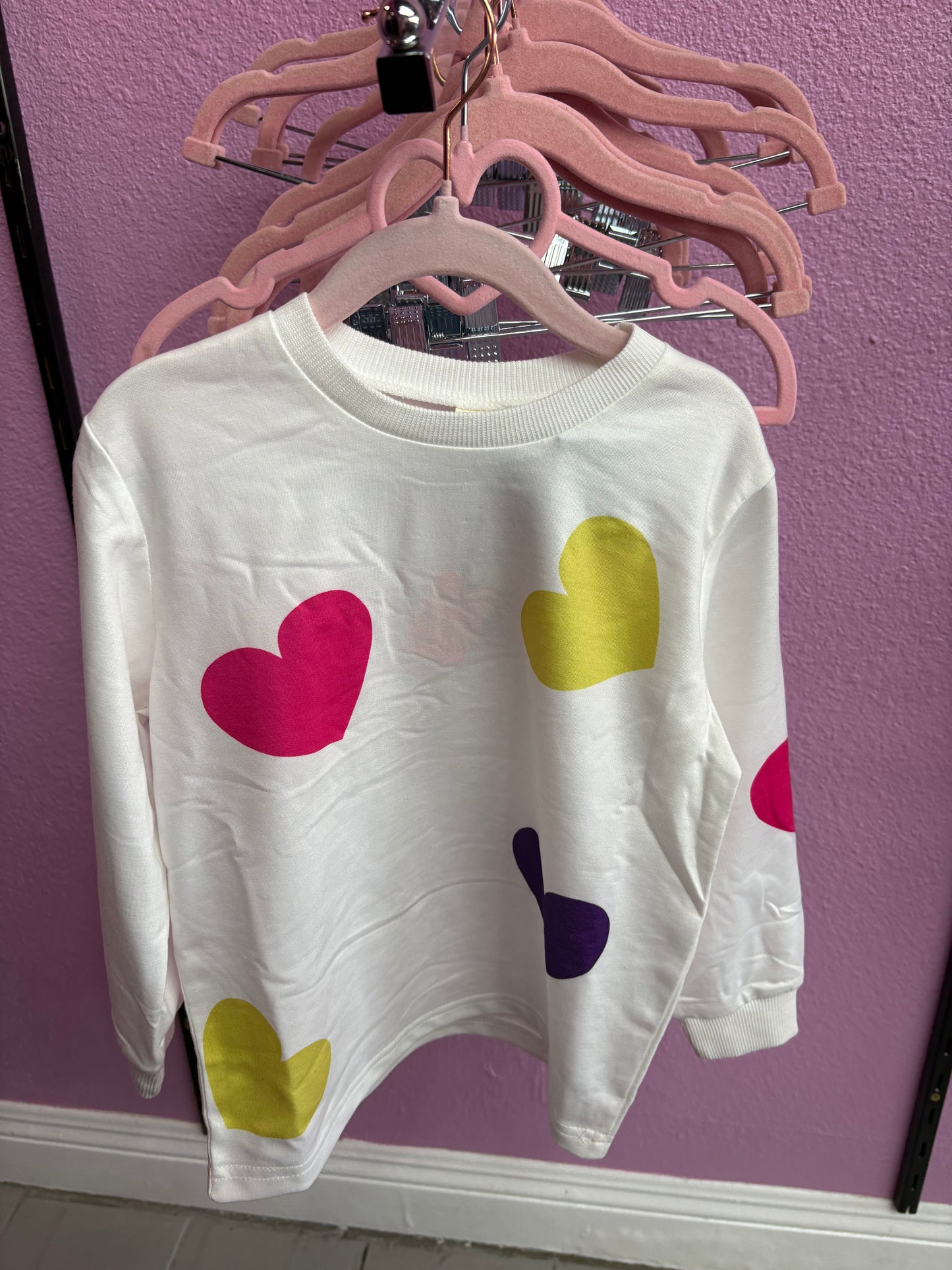 Hearts All Around Top