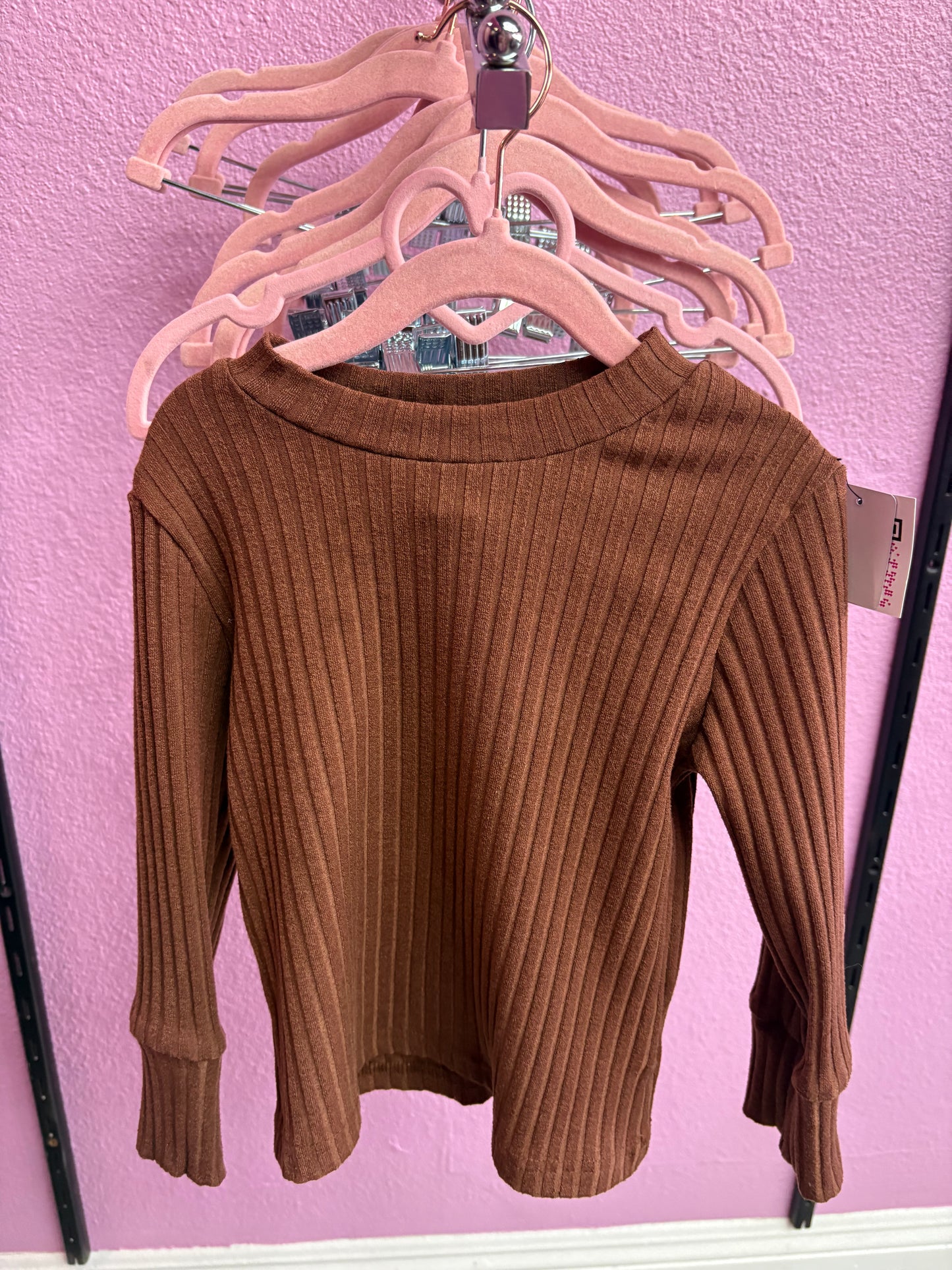 Brown Cutesy Top