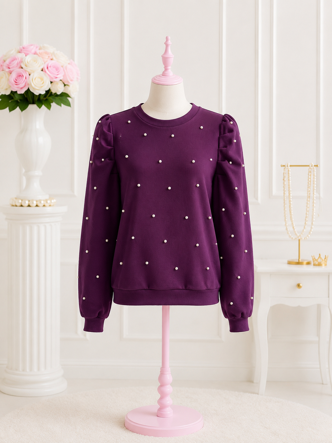 Royal Pearl Sweater