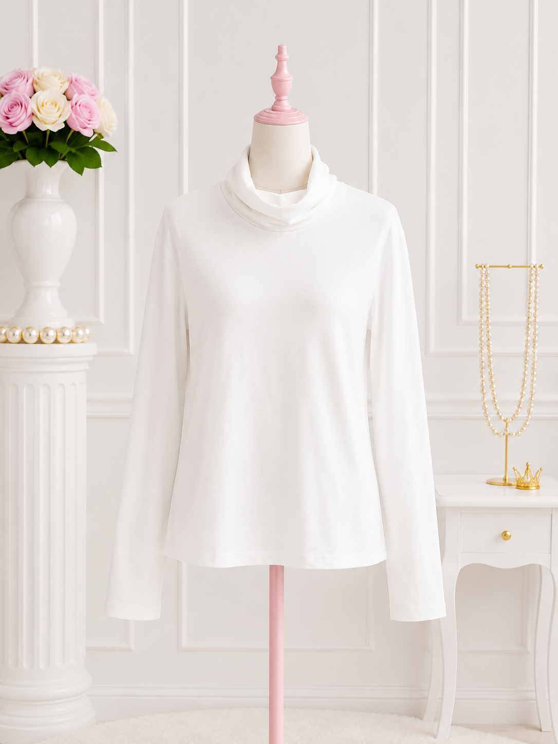 Ivory Turtleneck