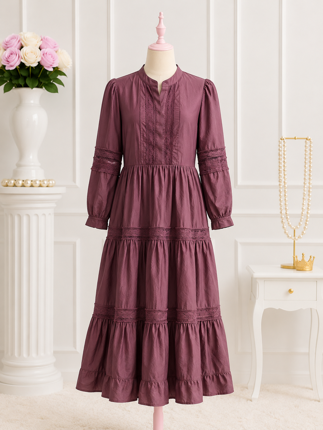 Plum Charm Dress