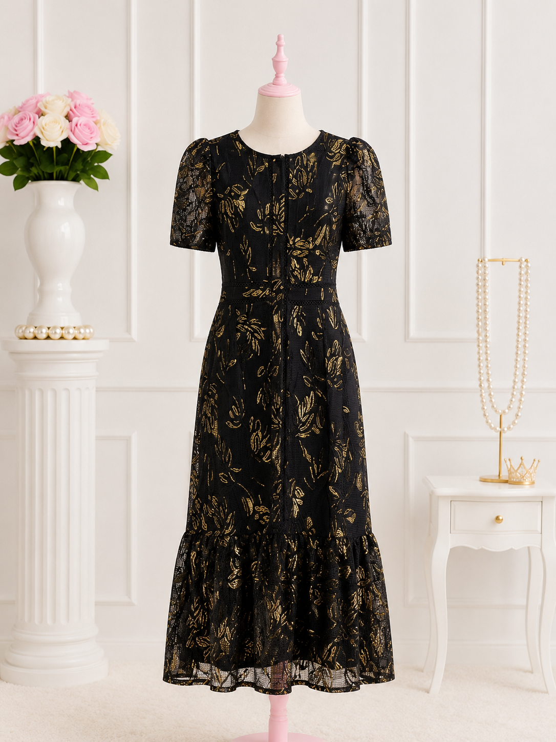 Midnight Bloom Dress