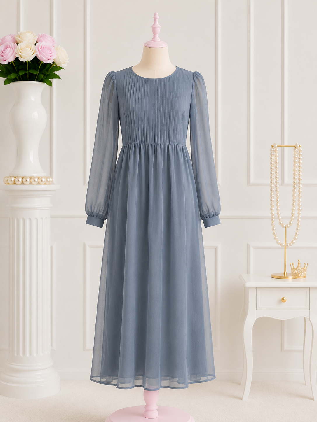 Misty Blue Maxi