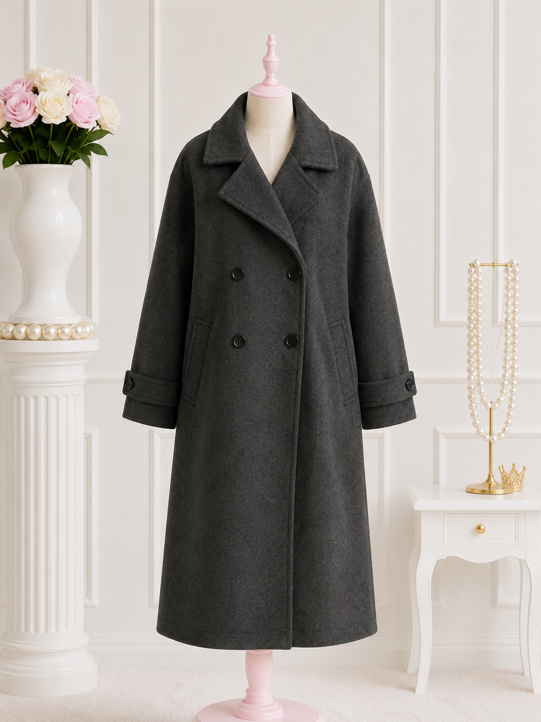 Midnight Elegance Coat