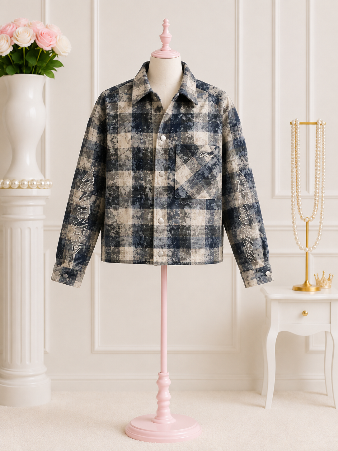 Frost Plaid Jacket