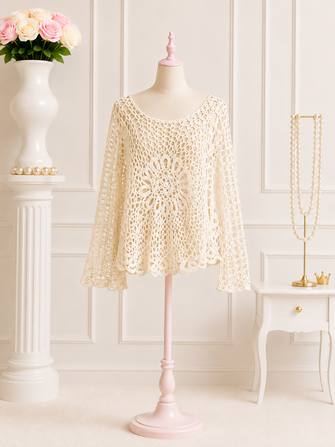 Crochet Lace Top
