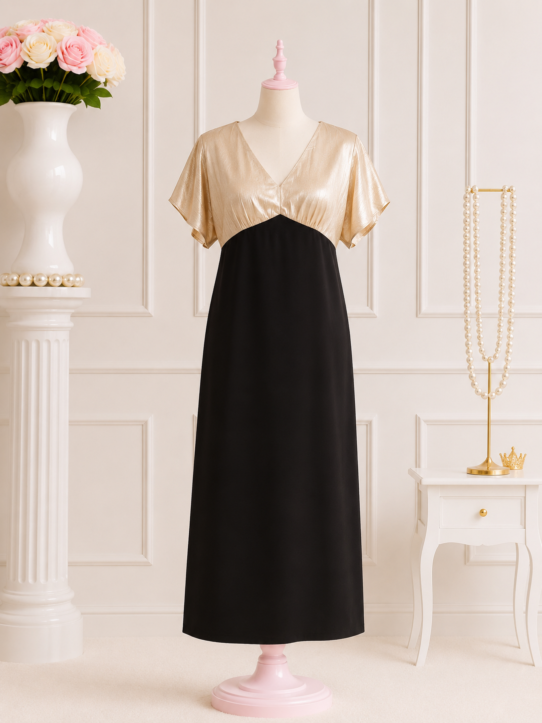 Gold Noir Maxi