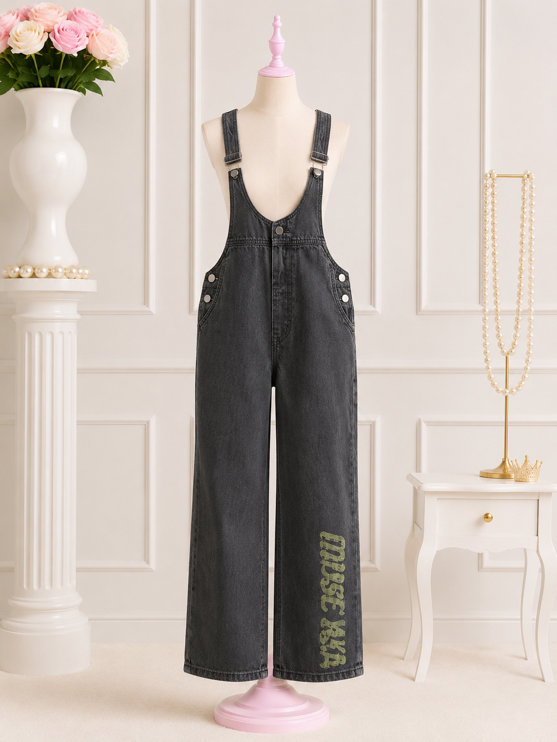 Denim Overalls