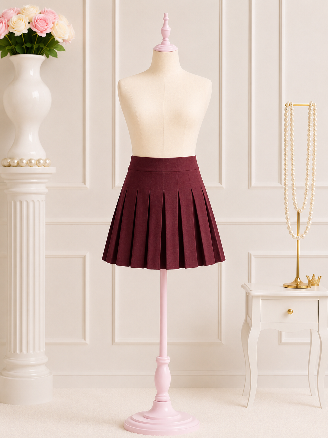 Pleated Skirt