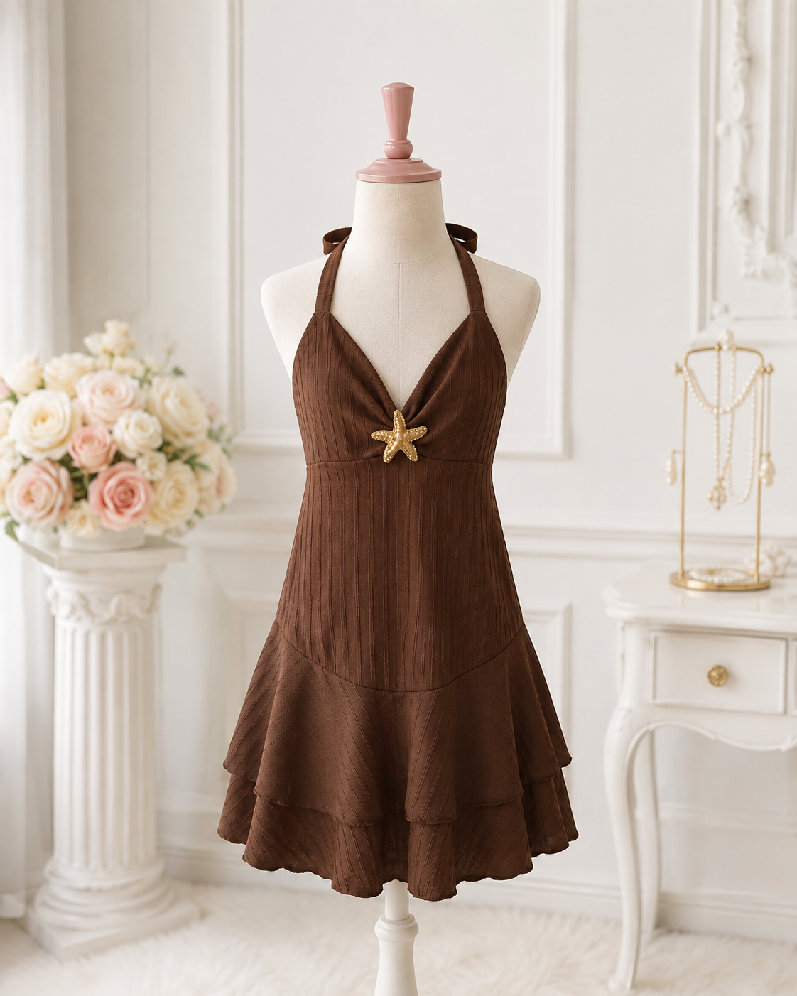 Chocolate Star Dress