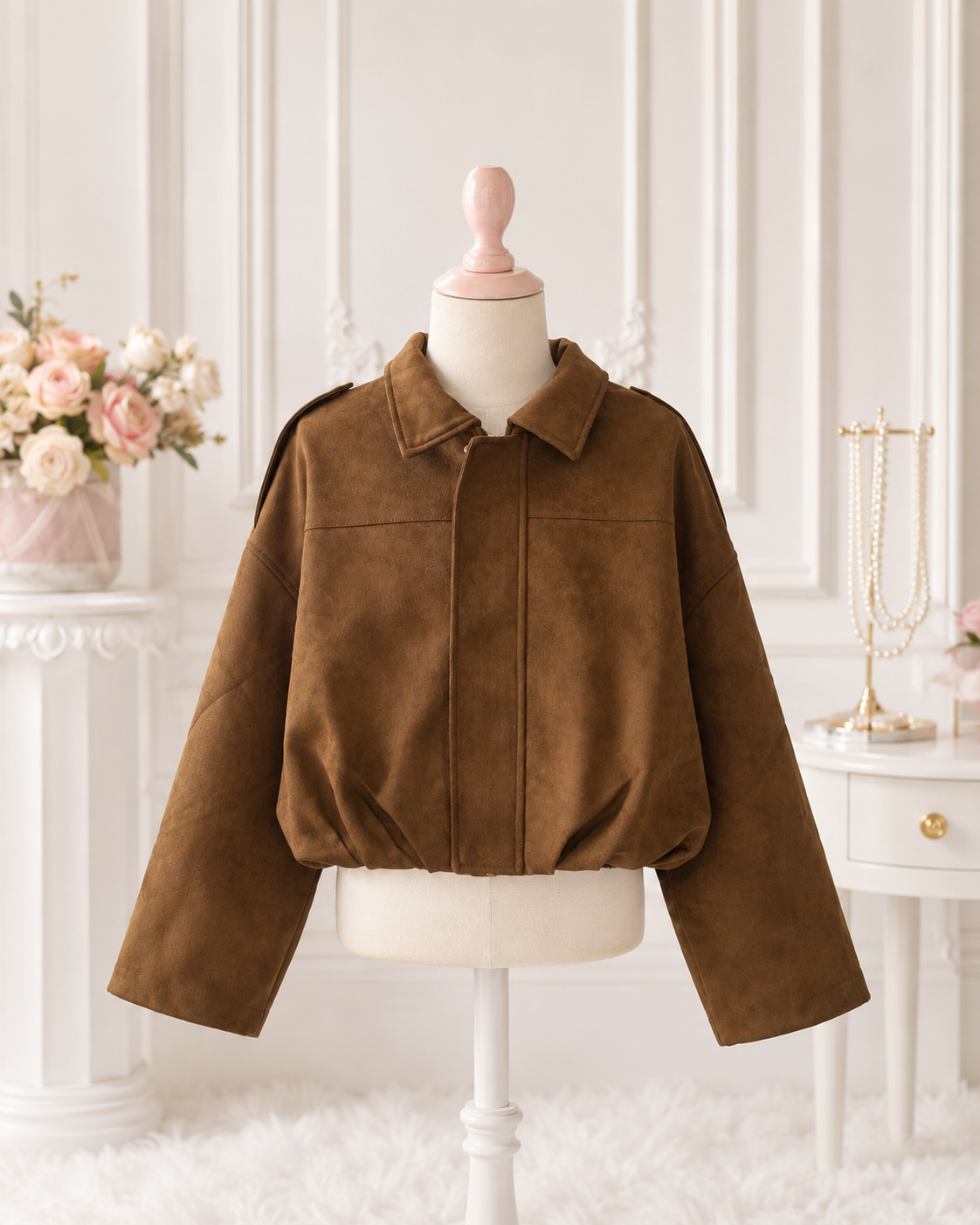 Brown Suede Jacket