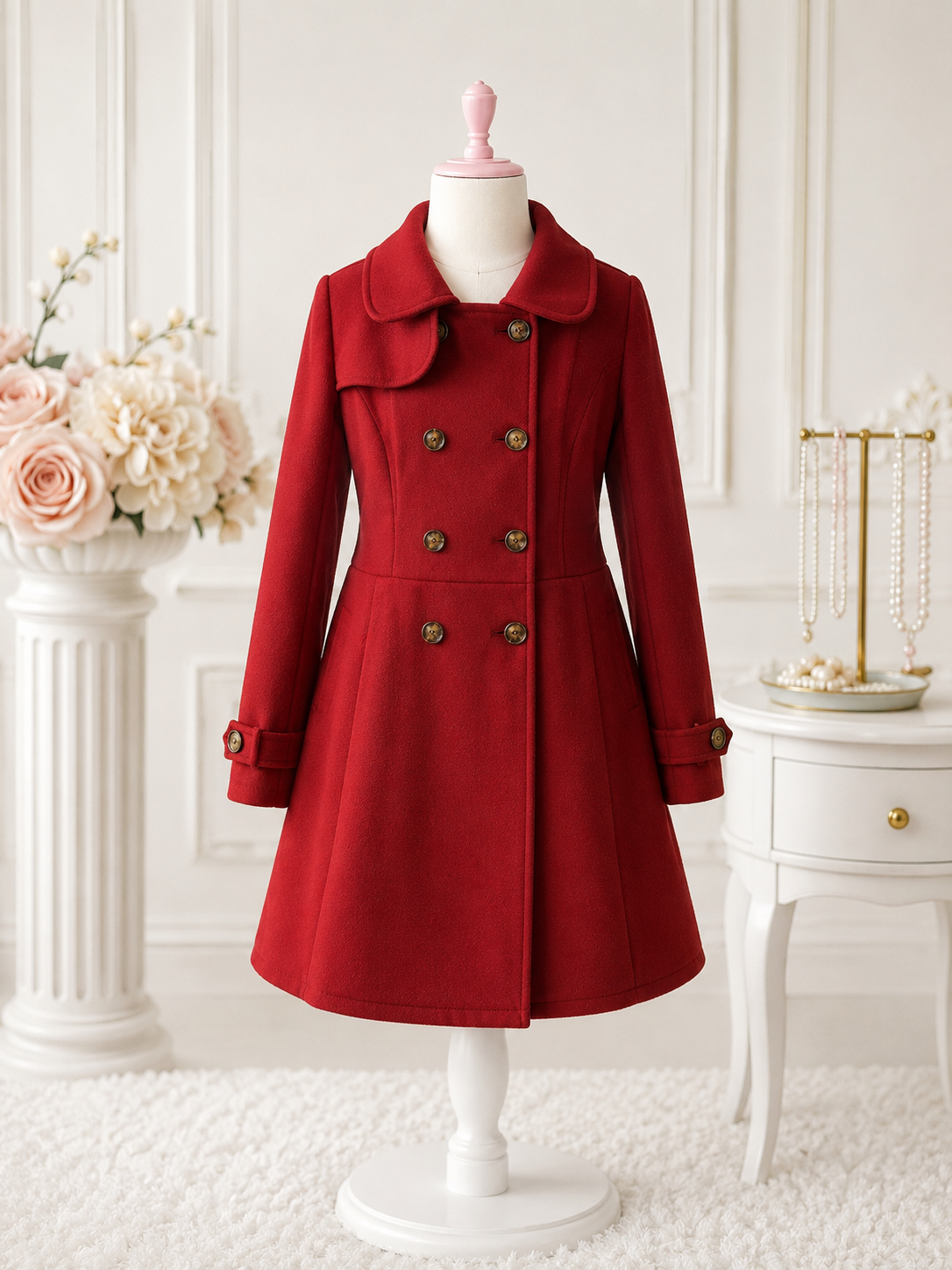 Ruby Red Coat
