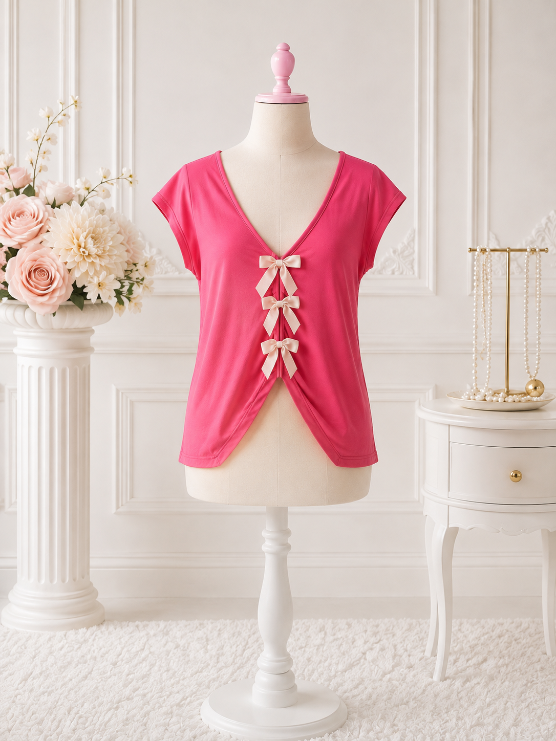 Bow Kiss Top