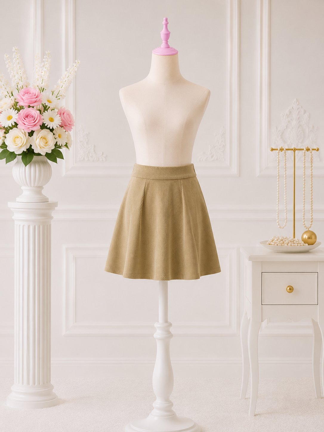 Honey Pleat Skirt