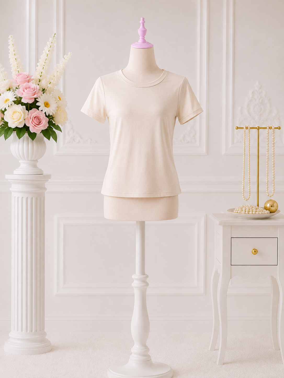 Ivory Essential Tee
