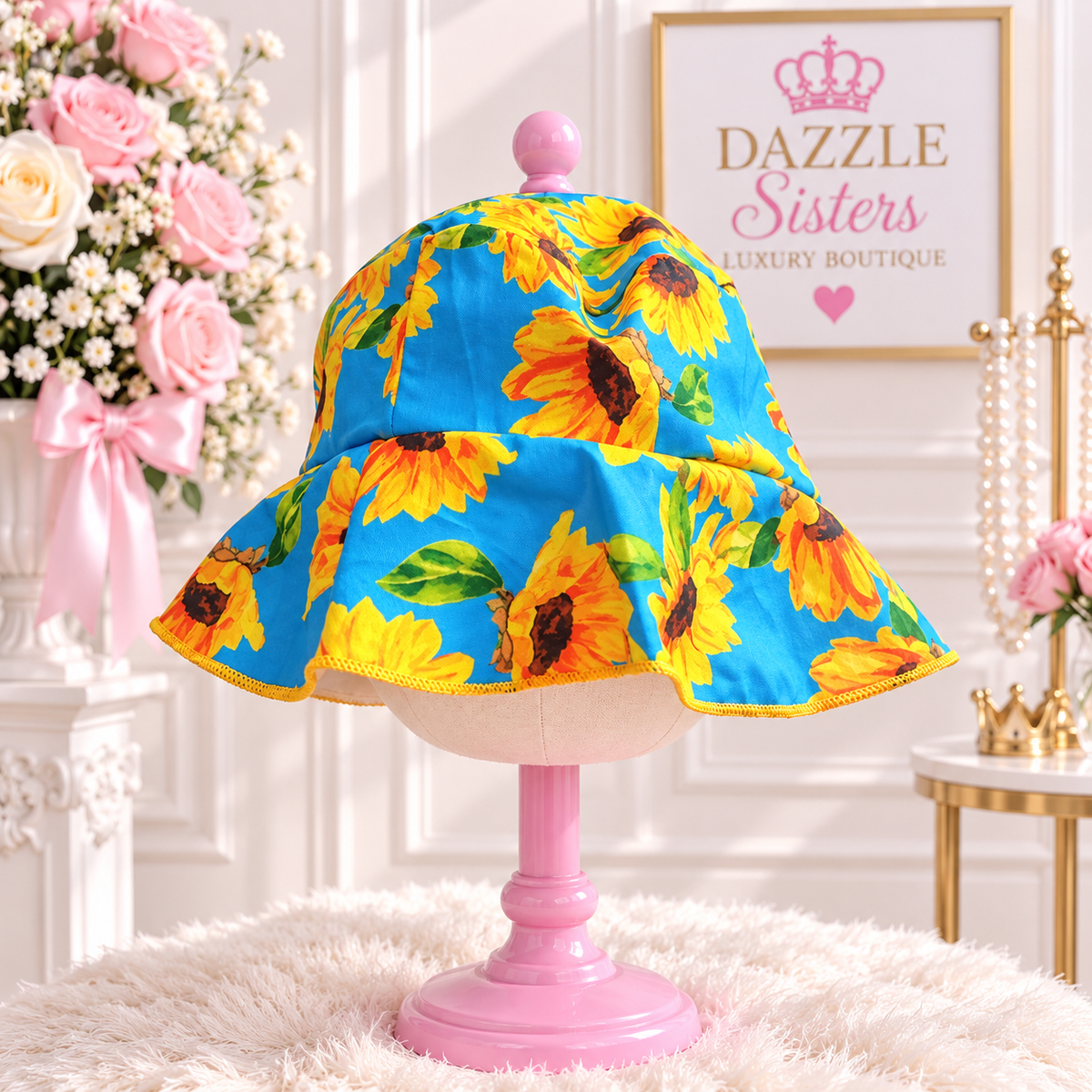 Sunshine Sunflower Hat