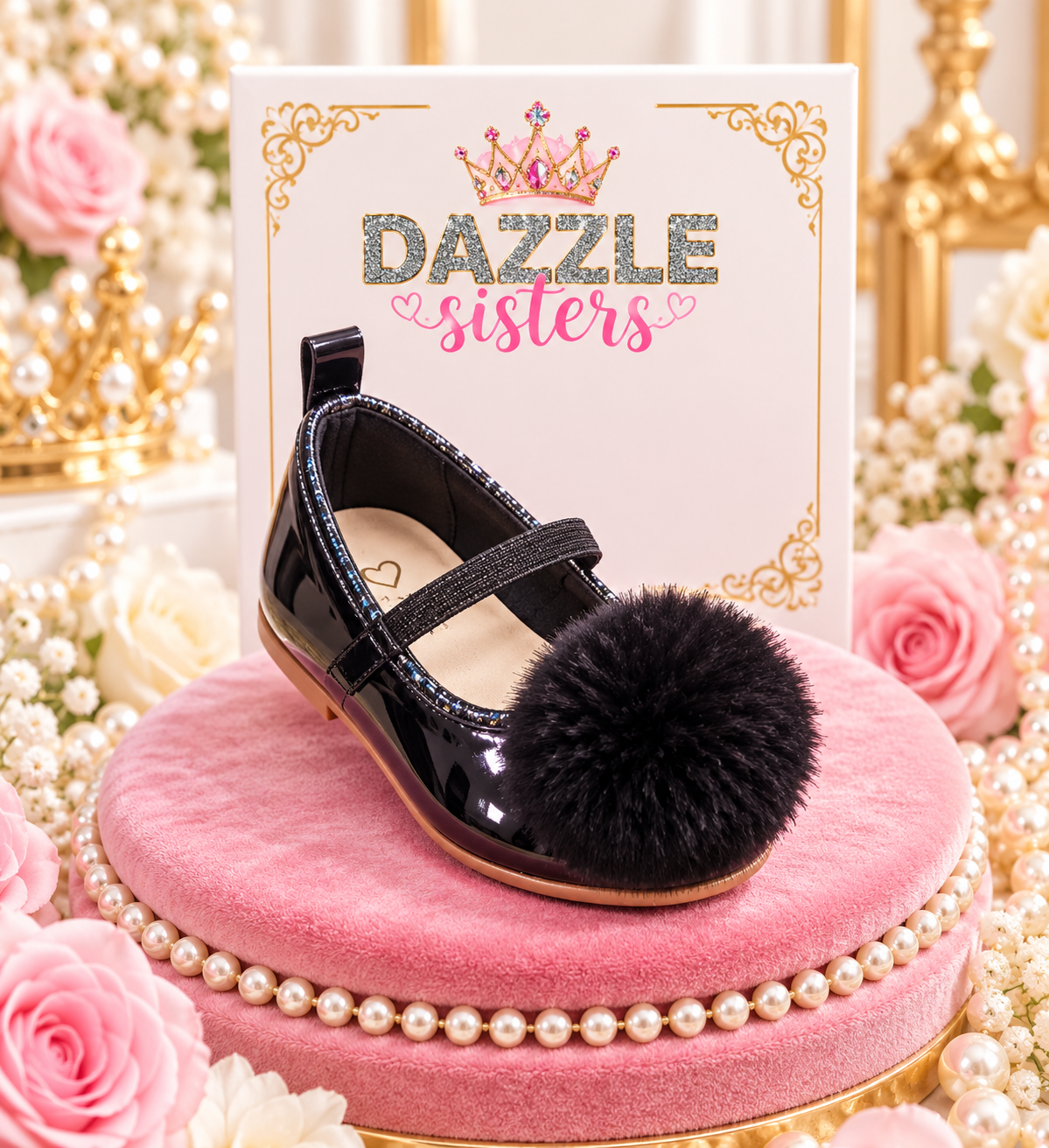 Black Ballet Flats