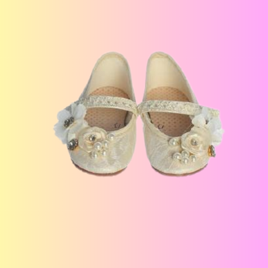 White Flower Shoe