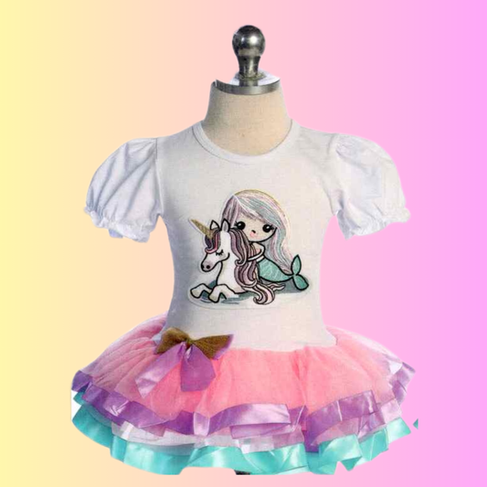 Unicorn Girl Tutu