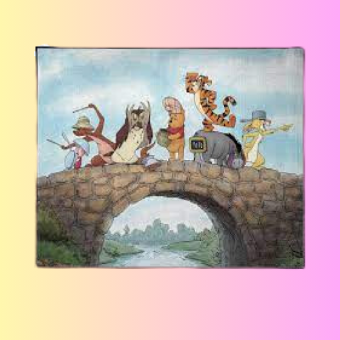 WINNIE THE POOH BRIDGE SCENE 147273