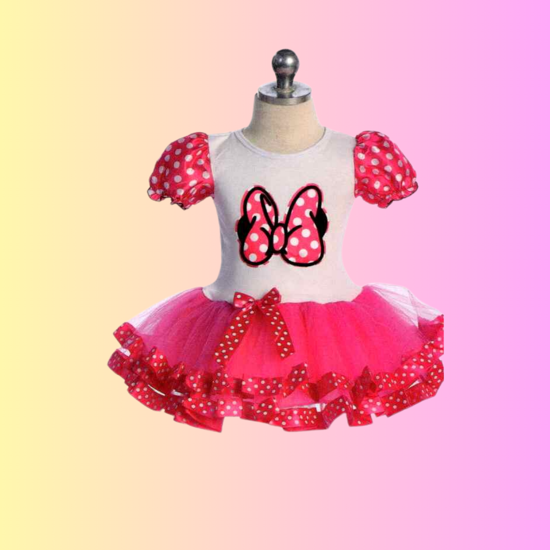 Mimi Hot Pink Bow Tutu