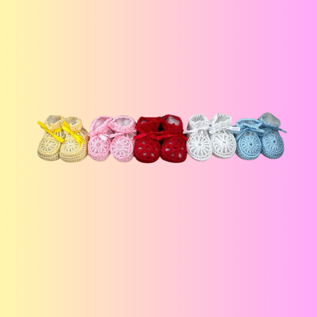 Knitted Baby Shoes