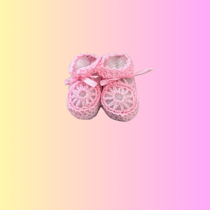 Knitted Baby Shoes