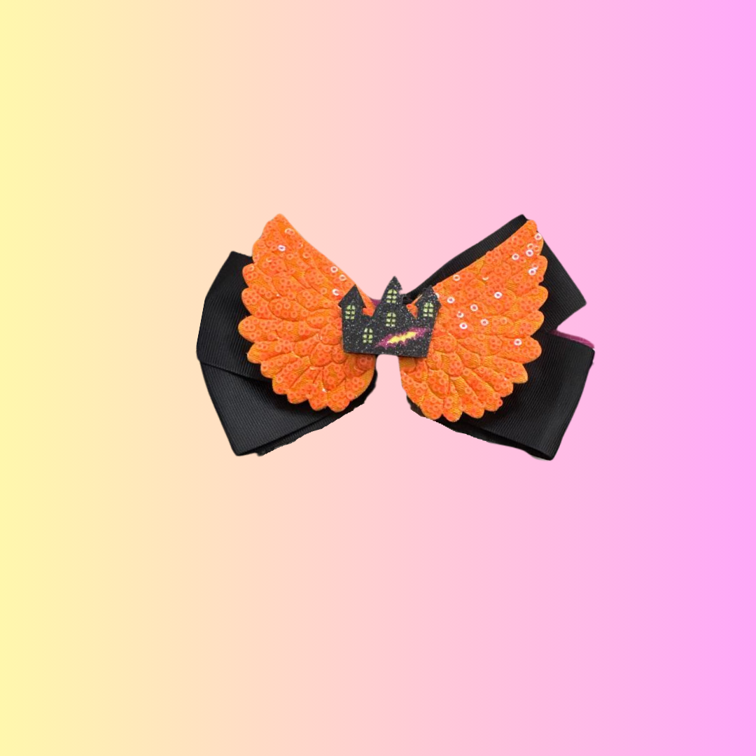 Haunted House Bow