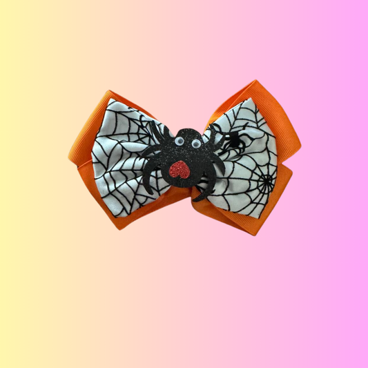 Spider Bow Spooky