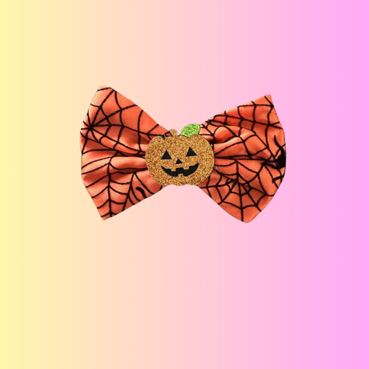 Pumpkin Bow Orange