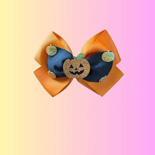 Pumpkin Bow Friends